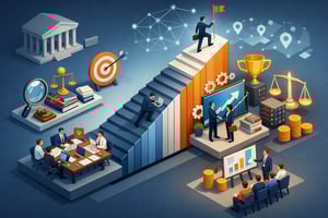 isometric Discover why the Vertical Wedge Strategy is the key to success in legal tech and how to effectively implement it for market dominance No tex-1