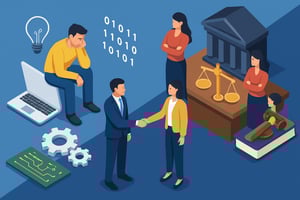 isometric No text in imageDiscover why top engineers avoid the legal tech industry and learn strategies to attract technical talent to stay competitiv